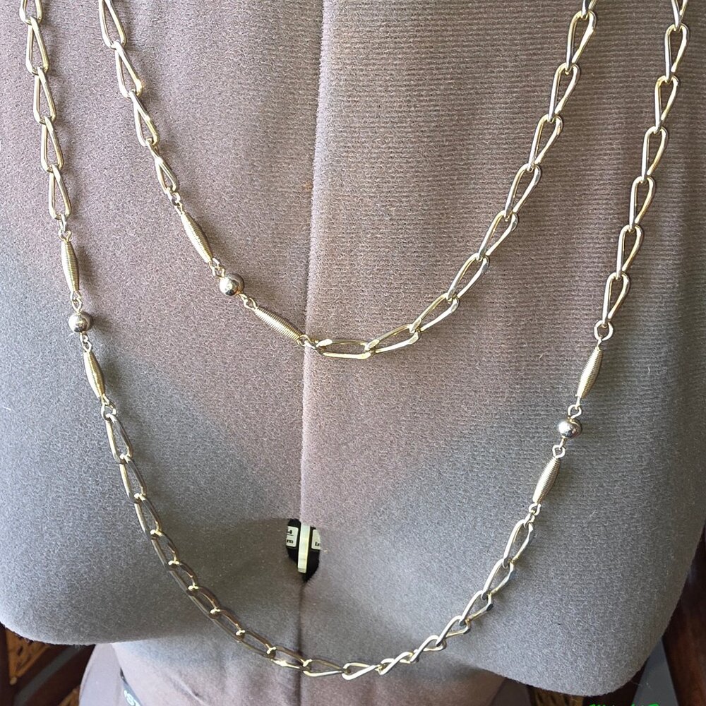Vintage Gold Chain Necklace